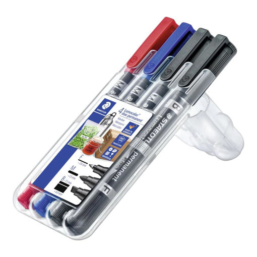 Picture of ST PERMANENT MARKER DUO PACK X4